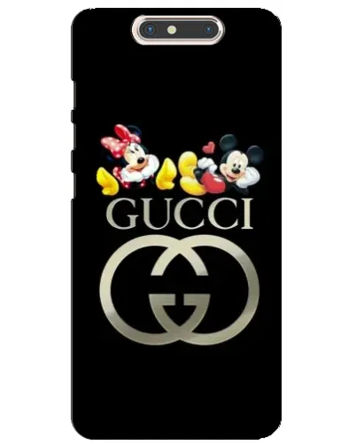 Чехол для ZTE Blade V8 с картинкой «Gucci — герои Disney»