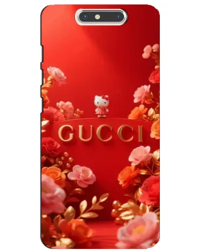 Чехол для ZTE Blade V8 с картинкой «Gucci — золотой сад»