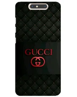 Чехол для ZTE Blade V8 с картинкой «Gucci — стеганый черный»