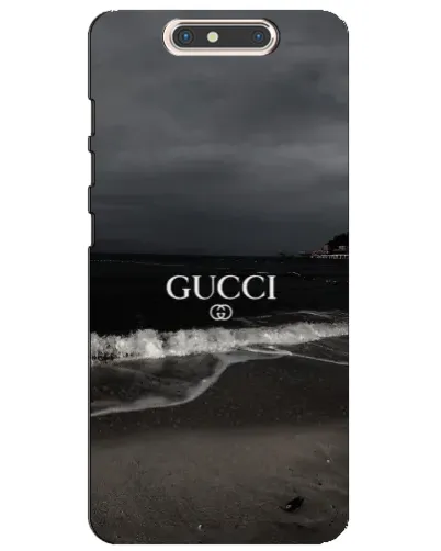 Чехол для ZTE Blade V8 с картинкой «Gucci — морской прибой»