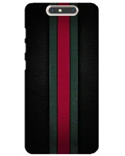 Чехол для ZTE Blade V8 с картинкой «Gucci — неоновая линия»