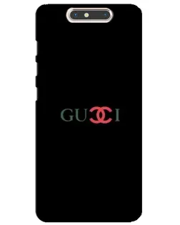 Чехол для ZTE Blade V8 с картинкой «Gucci — красный градиент»