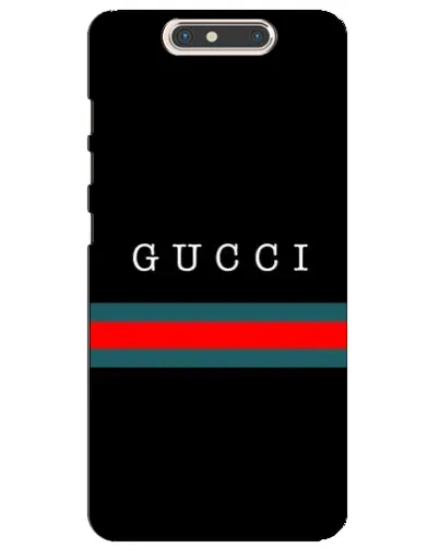 Чехол для ZTE Blade V8 с картинкой «Gucci — красный пояс»