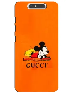 Чехол для ZTE Blade V8 с картинкой «Микки Маус Gucci — оранж» Чехол для ZTE Blade V8 с картинкой «Микки Маус Gucci — оранж»