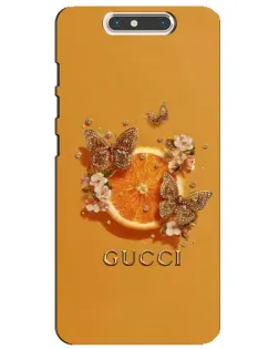Чехол для ZTE Blade V8 с картинкой «Gucci — золотые бабочки» Чехол для ZTE Blade V8 с картинкой «Gucci — золотые бабочки»