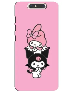 Чохол для ZTE Blade V8 з картинкою «My Melody та Kuromi»