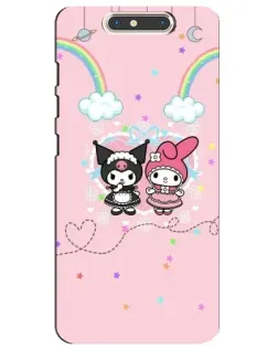 Чохол для ZTE Blade V8 з картинкою «My Melody та Kuromi»