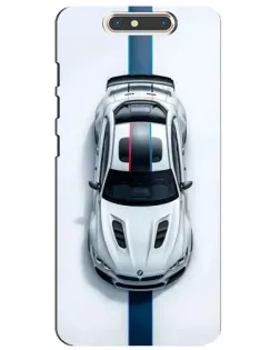 Чохол для ZTE Blade V8 з картинкою «Вид зверху — BMW M»