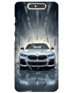 Чохол для ZTE Blade V8 з картинкою «BMW у світлі фар»