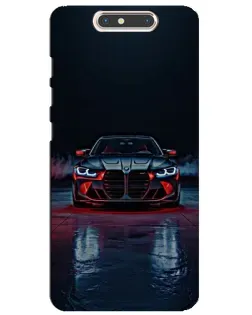 Чохол для ZTE Blade V8 з картинкою «BMW на мокрій дорозі»