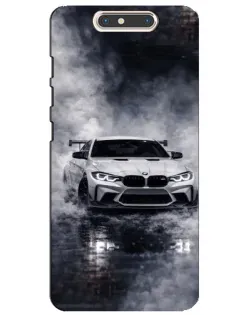 Чохол для ZTE Blade V8 з картинкою «BMW крізь туман»