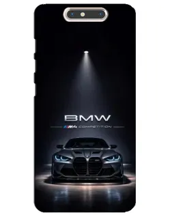 Чехол для ZTE Blade V8 с картинкой «BMW сквозь ночной город» Чехол для ZTE Blade V8 с картинкой «BMW сквозь ночной город»