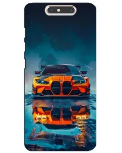 Чехол для ZTE Blade V8 с картинкой «BMW — золотая эмблема» Чехол для ZTE Blade V8 с картинкой «BMW — золотая эмблема»