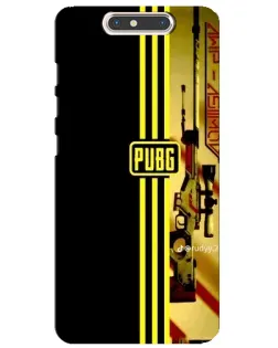 Чохол для ZTE Blade V8 з картинкою «PUBG — камуфляжний шолом»