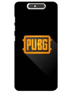 Чохол для ZTE Blade V8 з картинкою «PUBG — рамка лого»