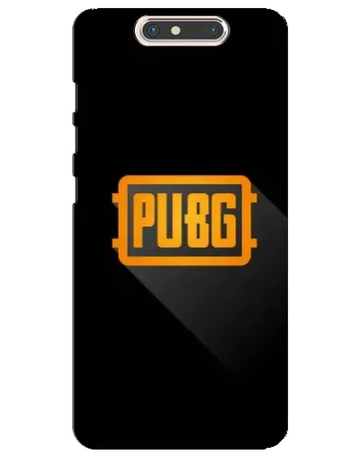 Чохол для ZTE Blade V8 з картинкою «PUBG — рамка лого»