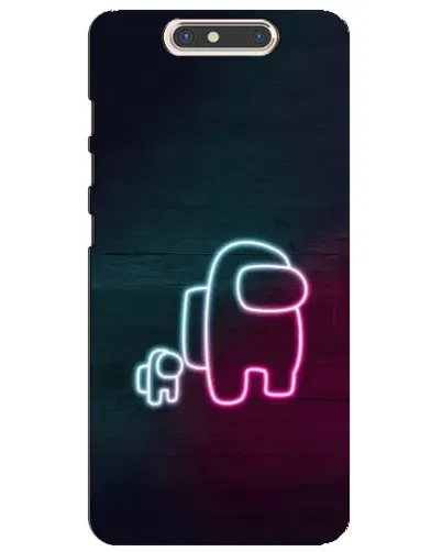 Чохол для ZTE Blade V8 з картинкою «Among Us неон-арт» Чохол для ZTE Blade V8 з картинкою «Among Us неон-арт»