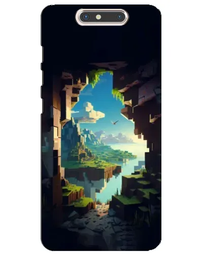 Чохол для ZTE Blade V8 з картинкою «Вид з печери»