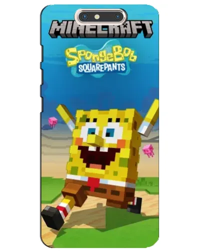Чохол для ZTE Blade V8 з картинкою «Губка Боб Minecraft» Чохол для ZTE Blade V8 з картинкою «Губка Боб Minecraft»