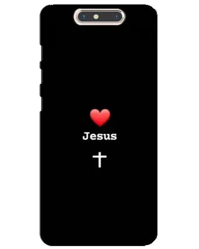 Чехол для ZTE Blade V8 с картинкой «Сердце - Jesus» Чехол для ZTE Blade V8 с картинкой «Сердце - Jesus»