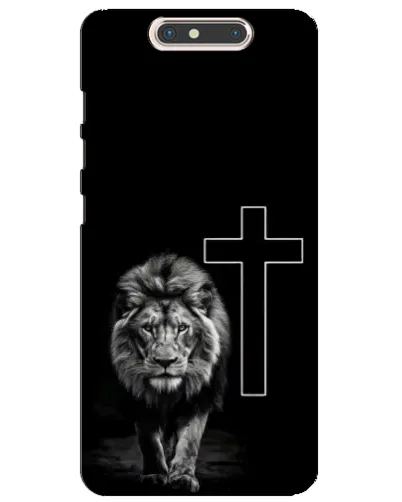 Чехол для ZTE Blade V8 с картинкой «Лев и Крест» Чехол для ZTE Blade V8 с картинкой «Лев и Крест»