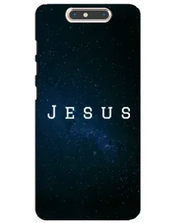 Чехол для ZTE Blade V8 с картинкой «Звездное небо Jesus»