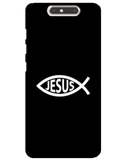 Чехол для ZTE Blade V8 с картинкой «Классический Jesus»