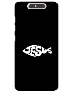 Чохол для ZTE Blade V8 з картинкою «Риба  Jesus»