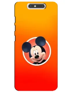 Чохол для ZTE Blade V8 з картинкою «Mickey в колі»