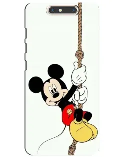 Чехол для ZTE Blade V8 с картинкой «Mickey на канате» Чехол для ZTE Blade V8 с картинкой «Mickey на канате»