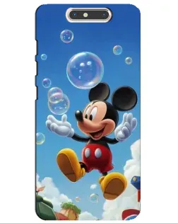 Чехол для ZTE Blade V8 с картинкой «Mickey и мыльные пузыри» Чехол для ZTE Blade V8 с картинкой «Mickey и мыльные пузыри»