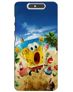 Чехол для ZTE Blade V8 с картинкой «Развлечения на пляже»