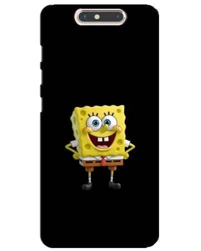 Чехол для ZTE Blade V8 с картинкой «Классический Губка Боб»