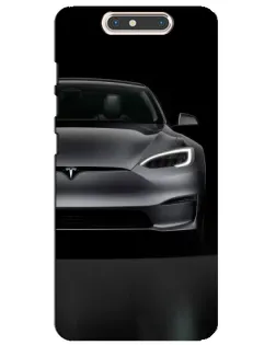 Чохол для ZTE Blade V8 з картинкою «Tesla Model S Look»