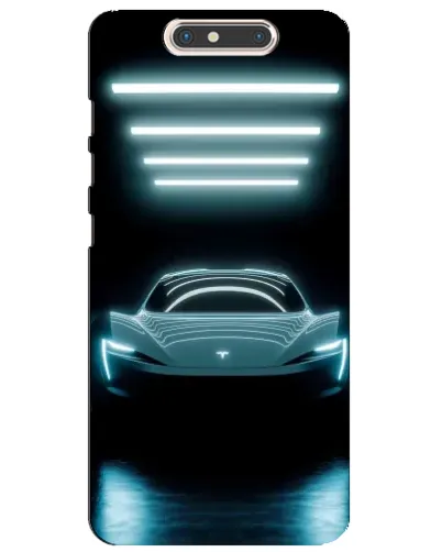 Чохол для ZTE Blade V8 з картинкою «Tesla в неоні» Чохол для ZTE Blade V8 з картинкою «Tesla в неоні»