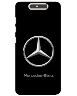 Чехол для ZTE Blade V8 с картинкой «Mercedes Silver Logo»