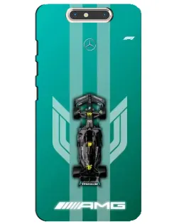 Чехол для ZTE Blade V8 с картинкой «Mercedes AMG Petronas»