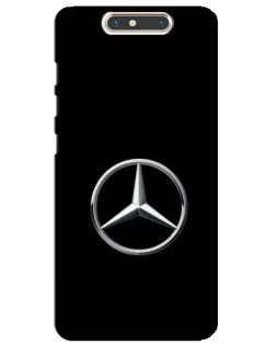Чехол для ZTE Blade V8 с картинкой «Mercedes классический лого»