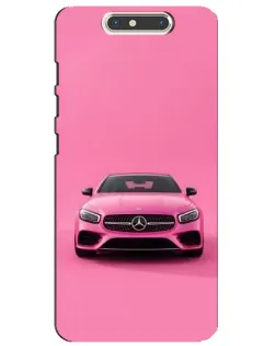 Чохол для ZTE Blade V8 з картинкою «Рожевий Mercedes AMG»