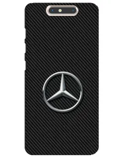 Чохол для ZTE Blade V8 з картинкою «Карбоновий Mercedes стиль»