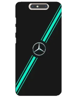 Чохол для ZTE Blade V8 з картинкою «Спортивні лінії Mercedes»