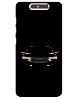 Чохол для ZTE Blade V8 з картинкою «Audi — нічний контур»