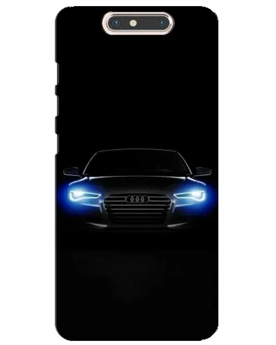 Чохол для ZTE Blade V8 з картинкою «Audi в неоні»