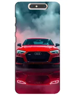 Чохол для ZTE Blade V8 з картинкою «Audi RS — червоний стиль»