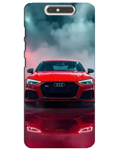 Чохол для ZTE Blade V8 з картинкою «Audi RS — червоний стиль»