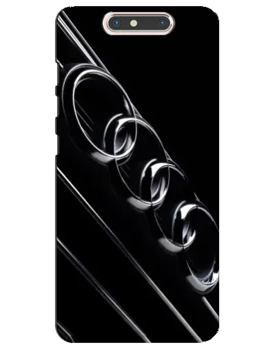 Чохол для ZTE Blade V8 з картинкою «Audi — абстрактні кільця»
