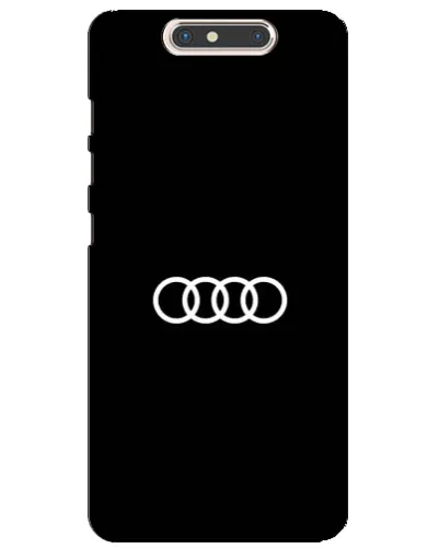 Чохол для ZTE Blade V8 з картинкою «Audi White Logo»