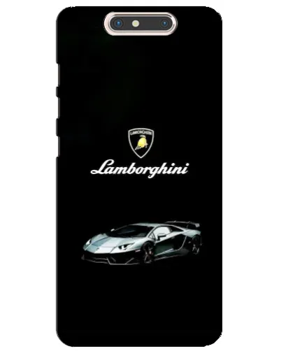 Чохол для ZTE Blade V8 з картинкою «Логотип Lamborghini класика»