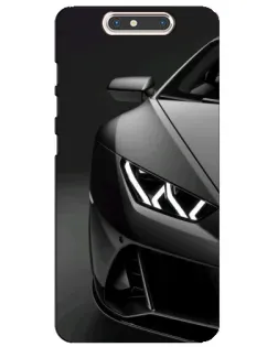 Чохол для ZTE Blade V8 з картинкою «Lamborghini фари деталізація»