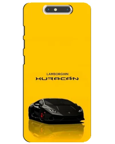 Чохол для ZTE Blade V8 з картинкою «Lamborghini Huracan чорний»